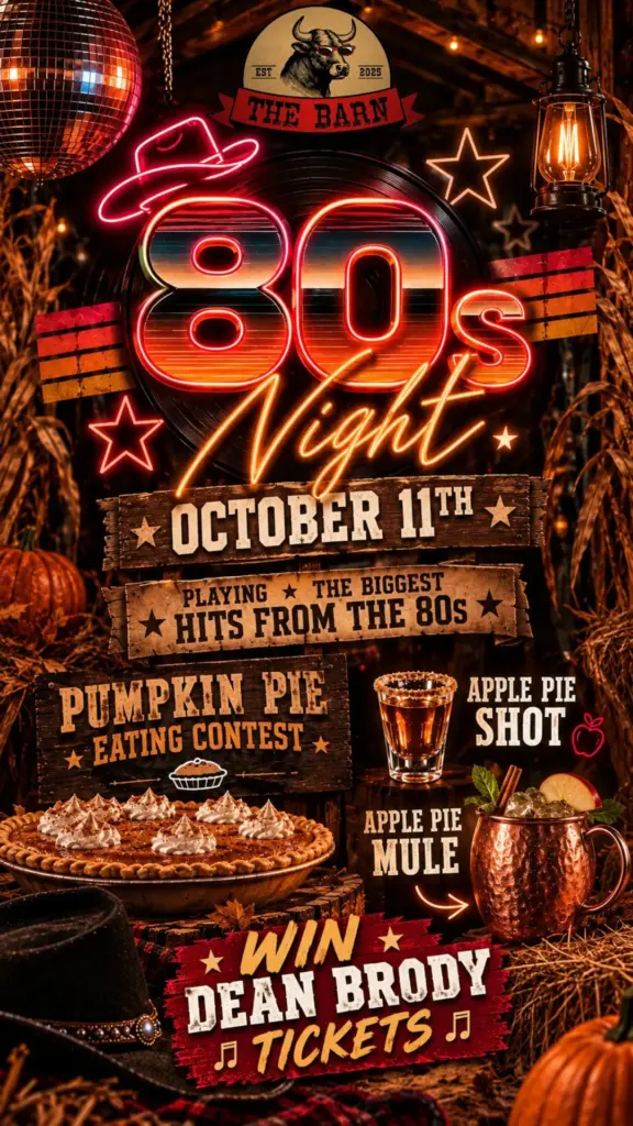 80s night oct 11