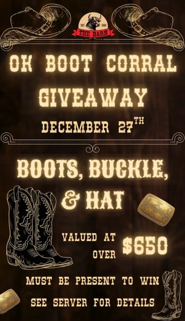 barn giveaway