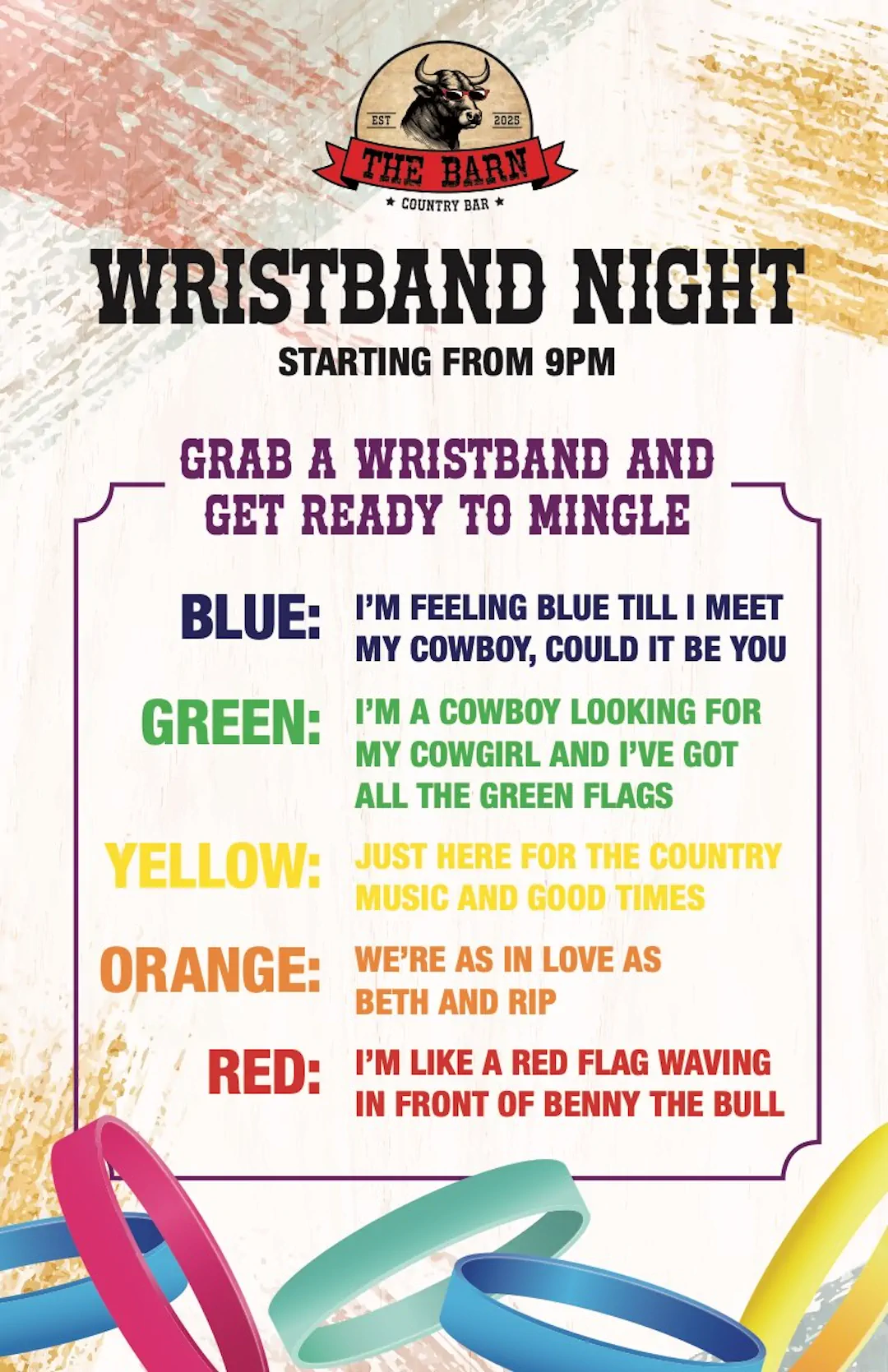 wristband night